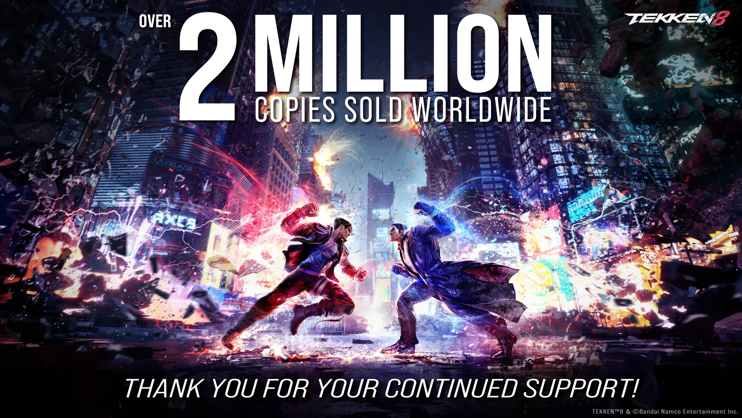 More Than 2 Million Copies Of Tekken 8 Sold In First Month Of Launch
