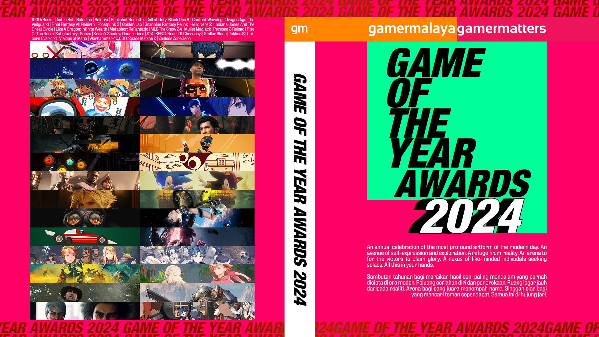 Gamer Malaya And Gamer Matters Game Of The Year Awards 2024 (GM GOTY ...