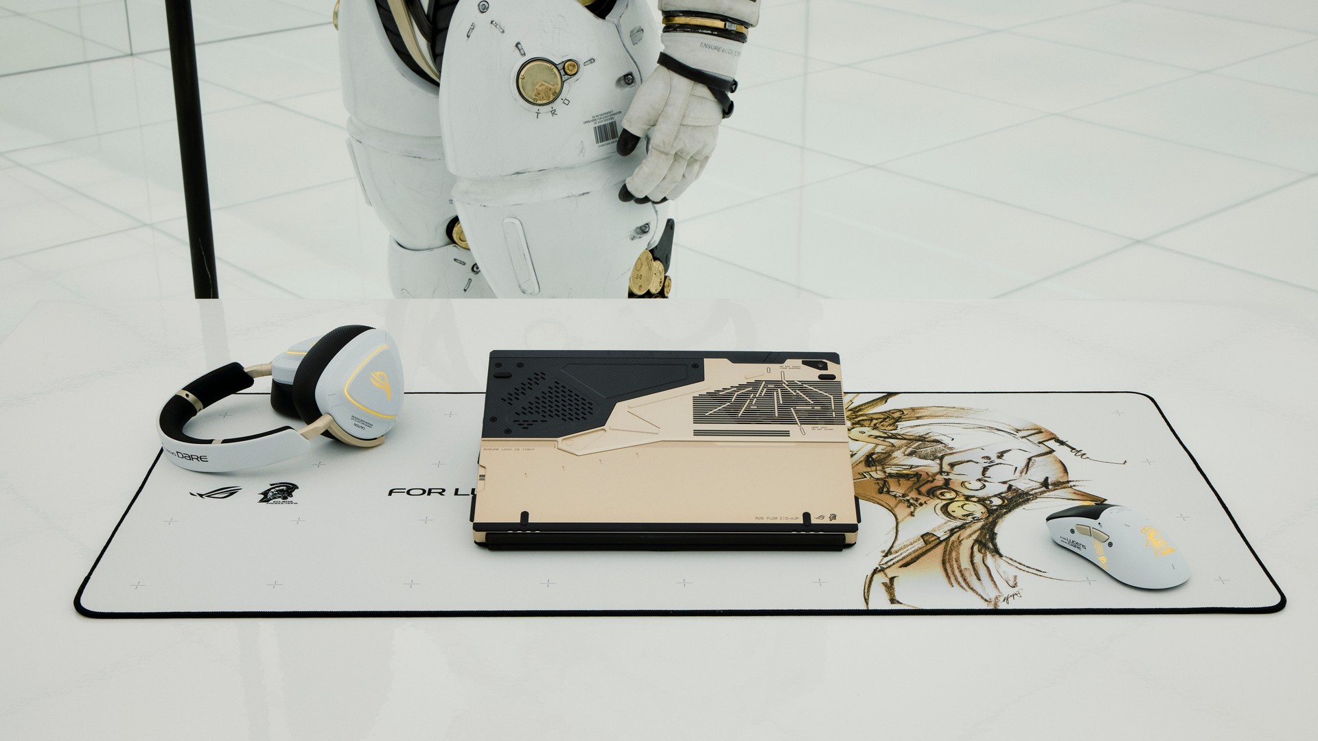 ASUS ROG Collabs With Kojima Productions For Special ROG Flow, Peripherals