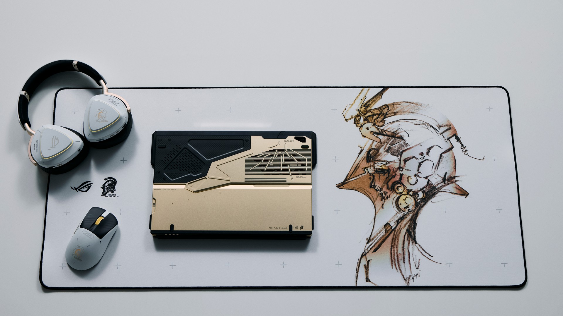 ASUS ROG Collabs With Kojima Productions For Special ROG Flow, Peripherals