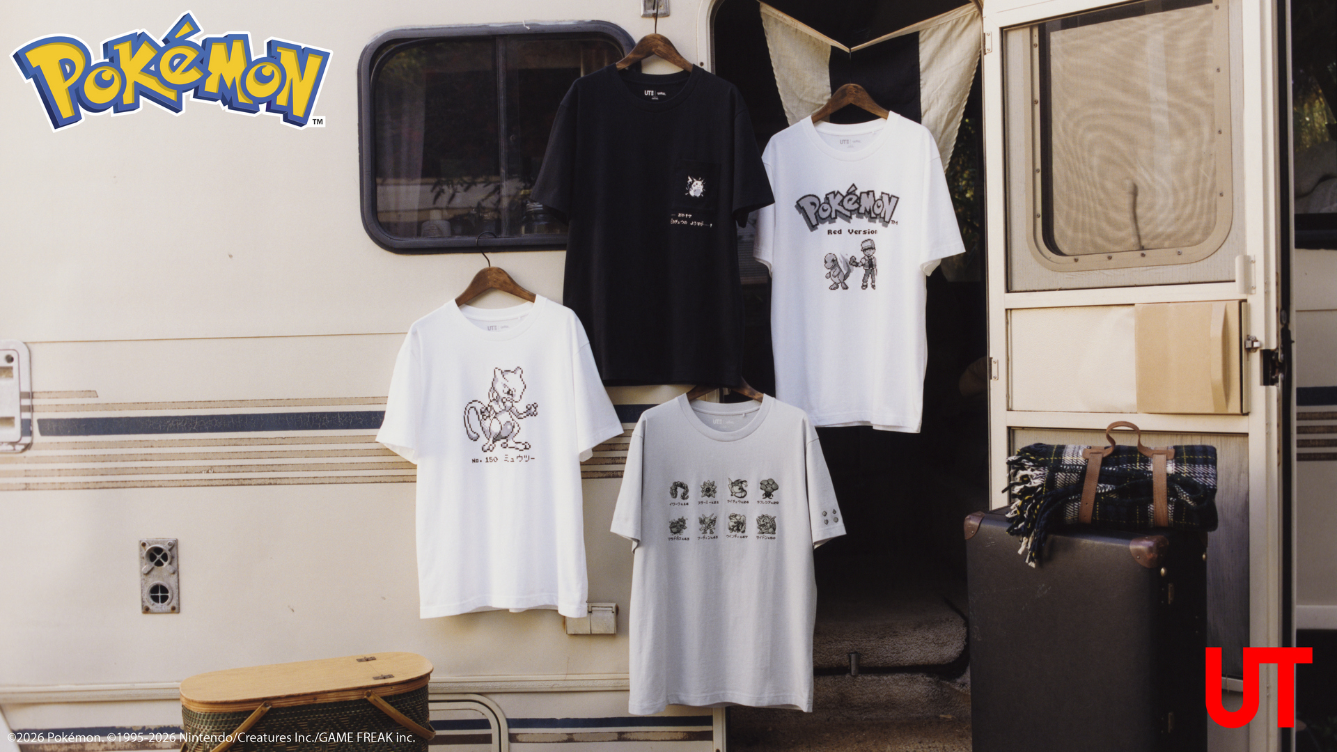 Second Pokémon UT Collection Coming To Uniqlo In All Its Monochromatic Glory