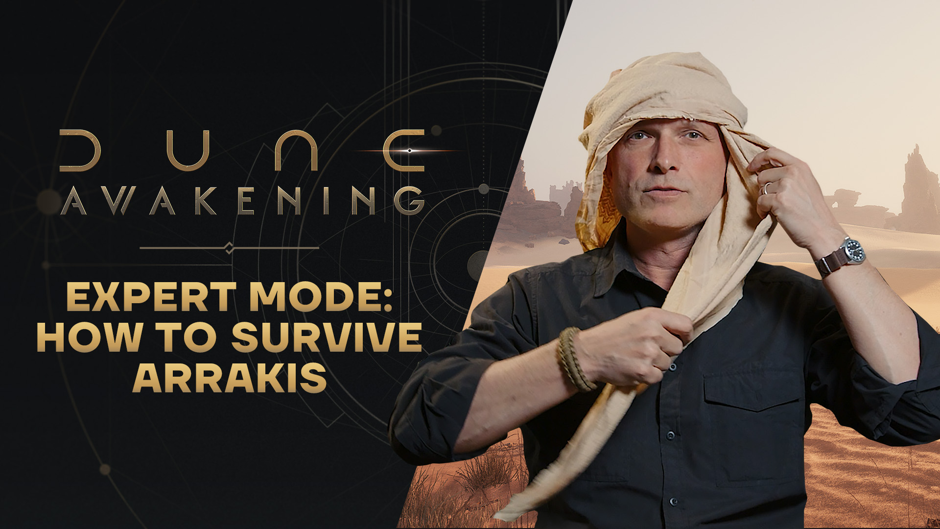 New Dune: Awakening Video Has A Survival Expert Share Useful Survival Tips In Arrakis